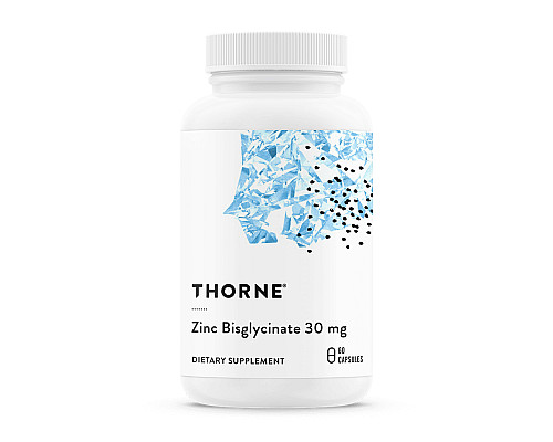 Цинк бісгліцинат (Zinc Bisglycinate) 30мг - 60 капсул Цинк бісгліцинат (Zinc Bisglycinate) 30мг - 60 капсул