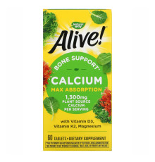 Nature's Way, Alive!, Calcium - 60 tabs