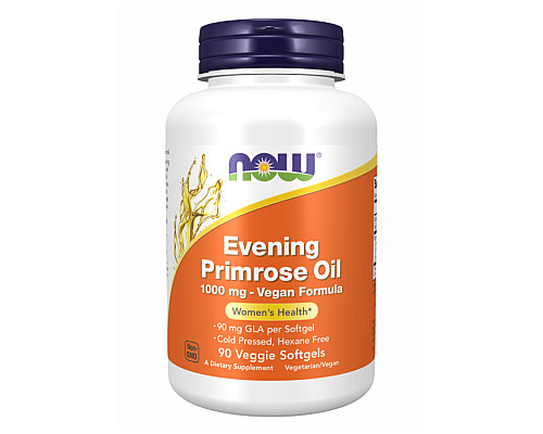 Evening Prim Oil Org Now Foods 1000mg - 90 vgels