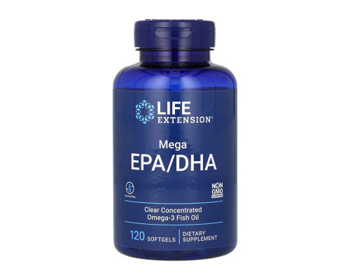 Рибячий жир Mega EPA/DHA - 120 капсул