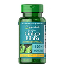 Gin кгo Biloba Standardized Extract 120mg - 100caps