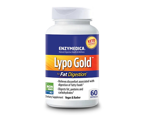 Травні ферменти EnzymedicaLypo Gold - 60 капсул