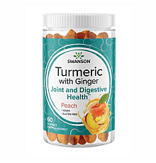 Turmeric with Ginger - 60 Gummies Peach