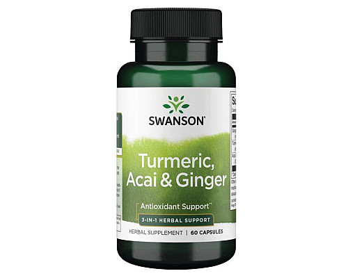 Turmeric Acai Ginger 3-IN-1 - 60caps