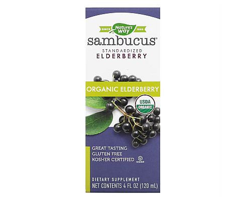 Organic Sambucus Original Nature's Way - 4 oz