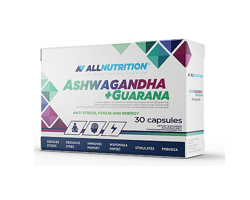 Ashwagandha 300ml + Guarana - 30caps