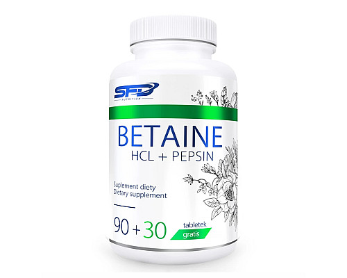 Betaine HCL+Pepsin - 120caps