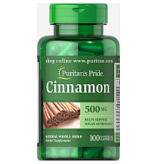 Cinnamon 500 mg - 100 caps