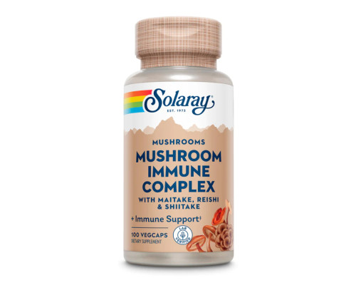 Грибний комплекс для імунітету (Mushroom Immune Complex) 600мг - 100 капсул