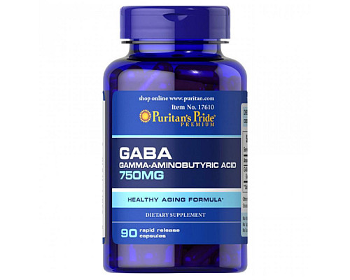 GABA 750mg - 90caps