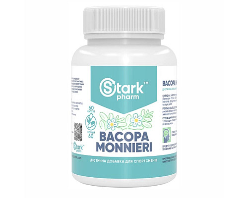 Bacopa Monnieri 500mg - 60caps