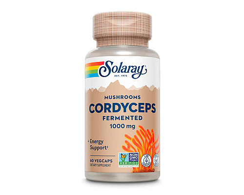 Ферментований кордицепс (Org Grown Fermented Cordyceps) 1000мг - 60 капсул