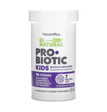 Пробіотики для дітей - Gi Natural Probiotic Kids 30 жувальних таблеток