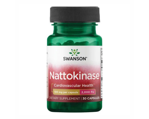 Nattokinase 2,000 Fibrinolytic Units 100 mg - 30caps