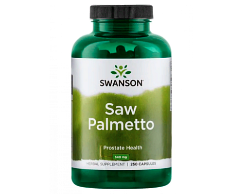 Saw Palmetto 540 mg - 250 caps Saw Palmetto 540 mg - 250 caps