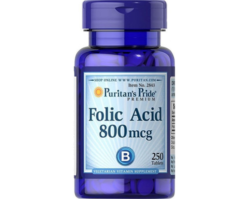 Folic Acid 800mcg - 250tabs Folic Acid 800mcg - 250tabs