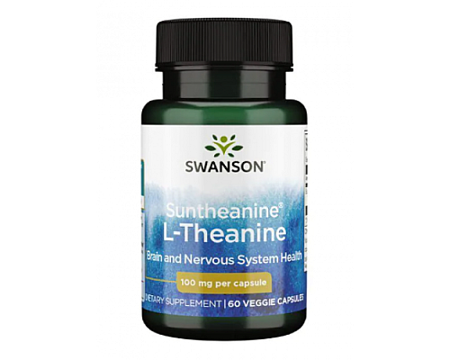 Suntheanine L-Theanina Swanson 100mg - 60veggie caps