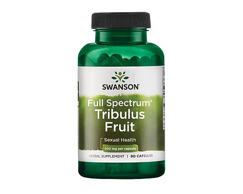 Tribulus Fruit Swanson 500mg - 90 cap Tribulus Fruit Swanson 500mg - 90 cap