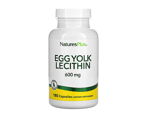 Лецитин яєчного жовтка Egg Yolk Lecithin 600мг - 180 капсул
