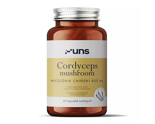 Cordyceps Mushroom UNS Vitamins - 60 veg caps