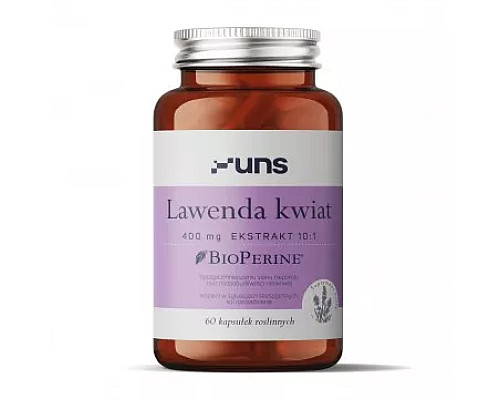 Lawenda Kwiat UNS Vitamins 400mg -60caps