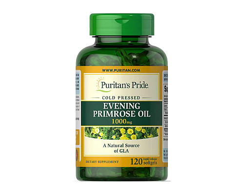 Олія примули вечірньої (Evening Primrose Oil 1000мг with GLA) 120 капсул