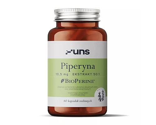 Piperyna UNS Vitamins - 60 caps