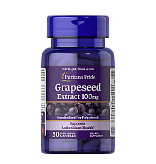 Екстракт виноградних кісточок (Grapeseed Extract) 100мг - 50капсул