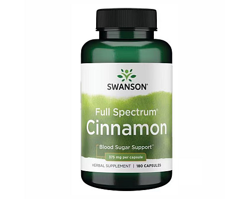 Full Spectrum Cinnamon 375 mg - 180caps