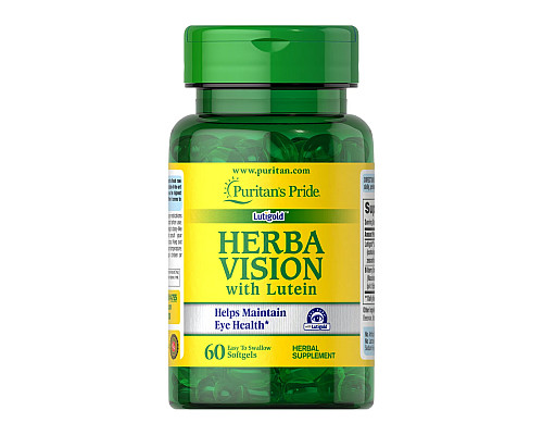 Лютеїн і чорниця Herbavision with Lutein and Bilberry - 60 капсул