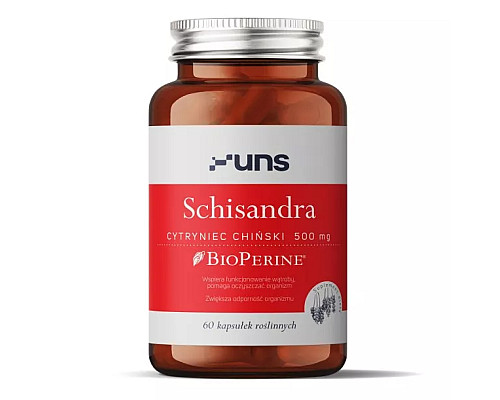 Schisandra UNS Vitamins - 60 veg caps