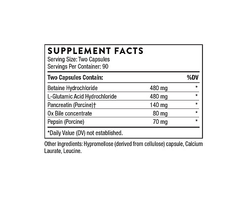 Розширені травні ферменти (Advanced Digestive Enzymes) - 180 капсул