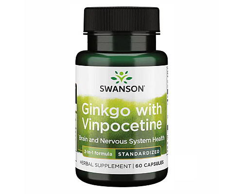 Ginko with Vinpocetine - 60caps