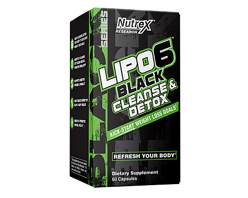 Lipo-6 Black Cleanse Detox - 60ct