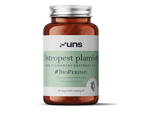 Sylimaryna+Bioperine UNS Vitamins - 60 caps