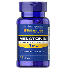 Мелатонін (Melatonin) 1мг - 90 капсул