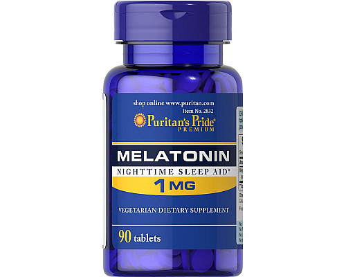Мелатонін (Melatonin) 1мг - 90 капсул