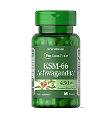Ашваганда Ashwagandha KSM-66 450мг - 60капсул