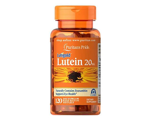 Лютеїн із зеаксантином Lutein 20мг with Zeaxanthin - 120 капсул