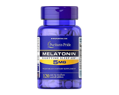 Мелатонін (Melatonin) 5мг - 120 таблеток