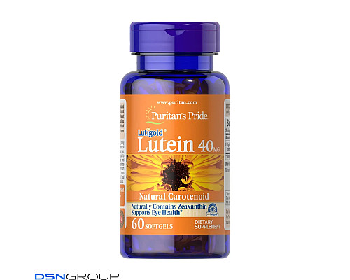 Лютеїн із зеаксантином Lutein 40мг with Zeaxanthin - 60 капсул