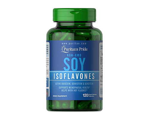 Соєві Ізофлавони (Non-GMO Isoflavones) 750мг - 120 капсул
