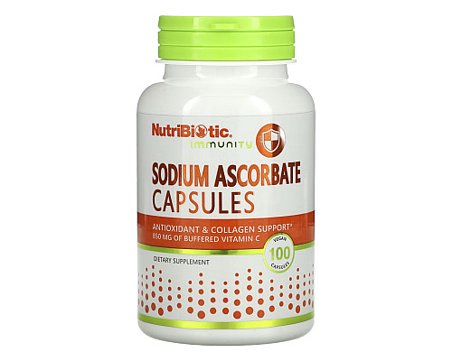 Аскорбат натрію - Sodium Ascorbate 100 капсул
