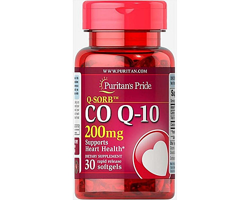 Коензим Q-10 (Q-SORB™ Co Q-10) 200мг - 30 капсул