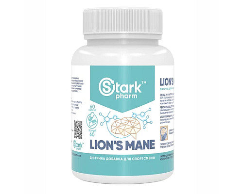 Екстракт лев'ячої гриви Pharm Lions Mane 500мг - 60 капсул Екстракт лев'ячої гриви Pharm Lions Mane 500мг - 60 капсул