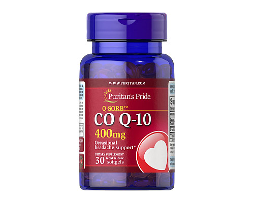 Коензим Q-10 (Q-SORB™ Co Q-10) 400мг - 30 капсул