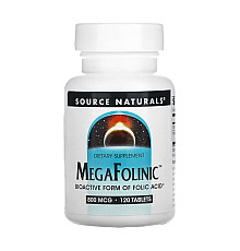 Фолієва кислота MegaFolinic™ 800мкг - 120 таблеток