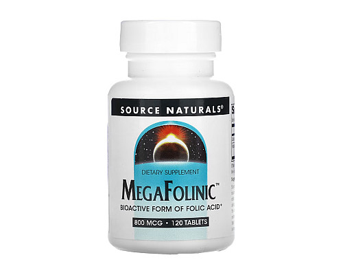 Фолієва кислота MegaFolinic™ 800мкг - 120 таблеток
