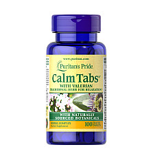 Calm Tabs Valerian Passion Flower Hops - 100tabs