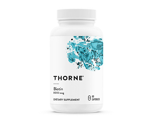 Біотин Thorne Biotin-8 - 60 капсул